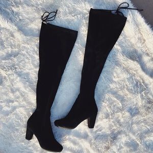 Thigh High Black Boots